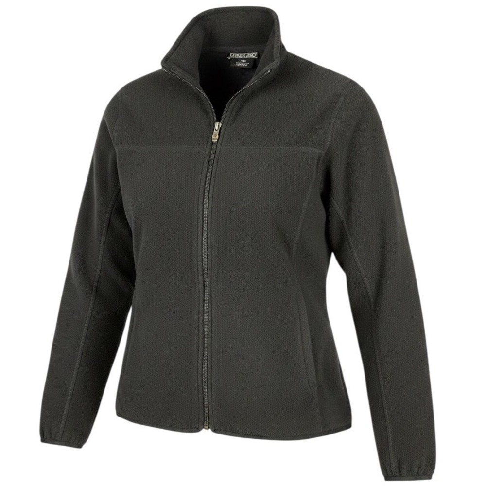 Lands End Fleece Jacket Womens L Navy Blue Gorpcore Vintage Outdoor